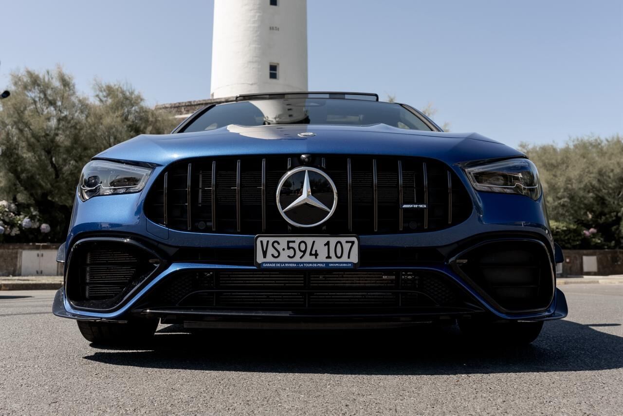 Mercedes CLA 45 S AMG - Vue de face